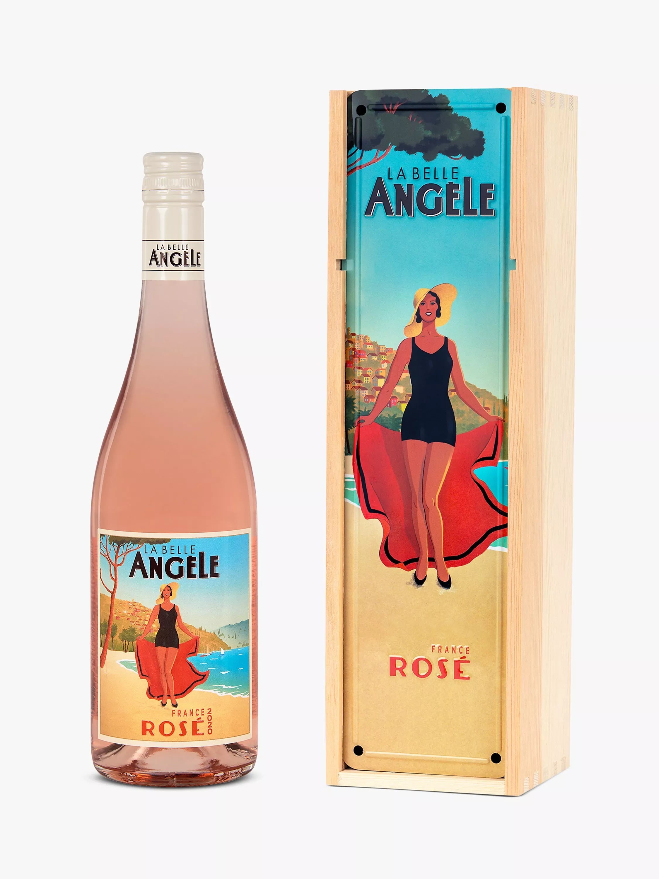 La Belle Angèle Rosé Wine, 75cl - McGrocer