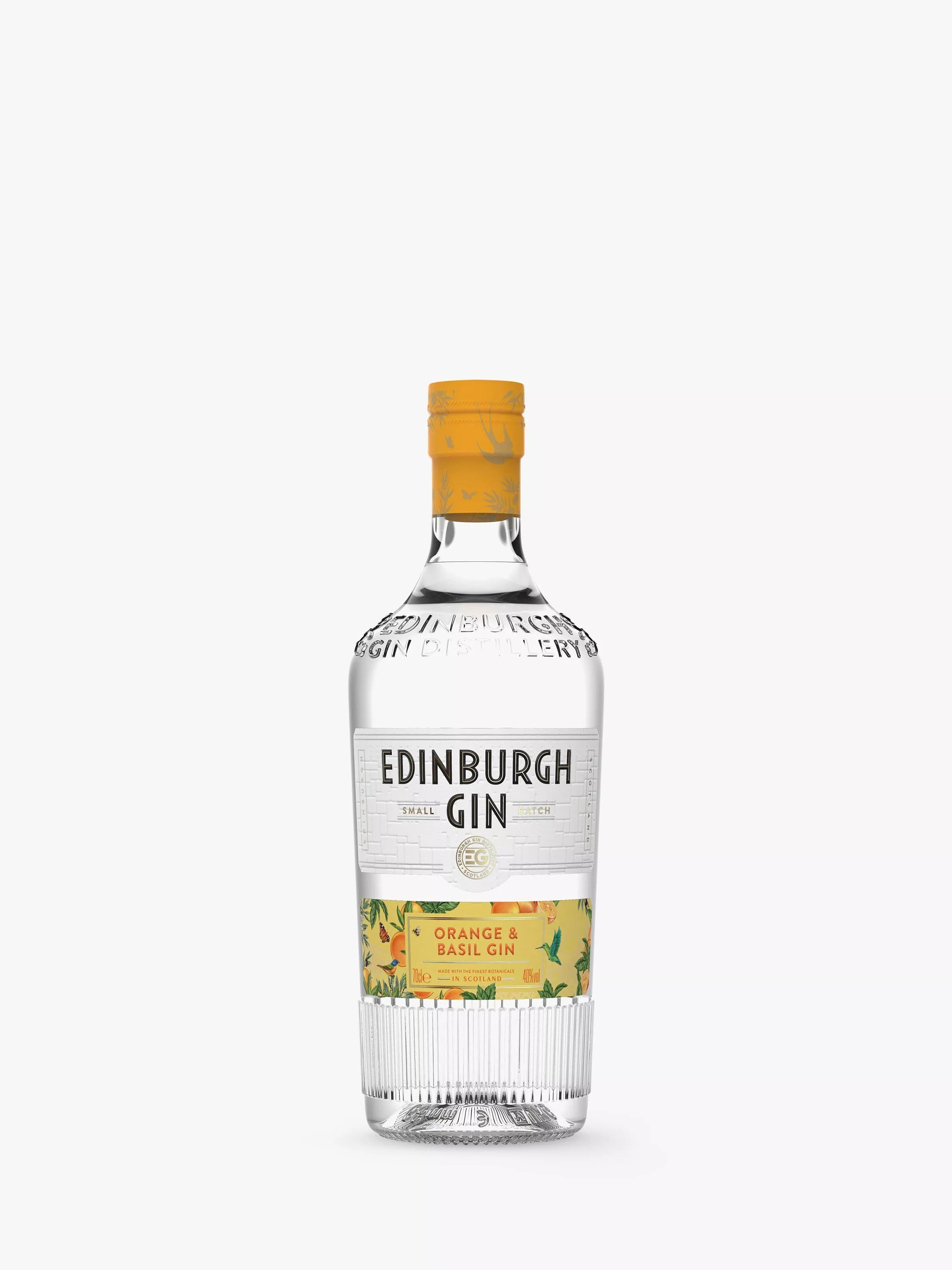 Edinburgh Gin Orange & Basil Gin, 70cl - McGrocer