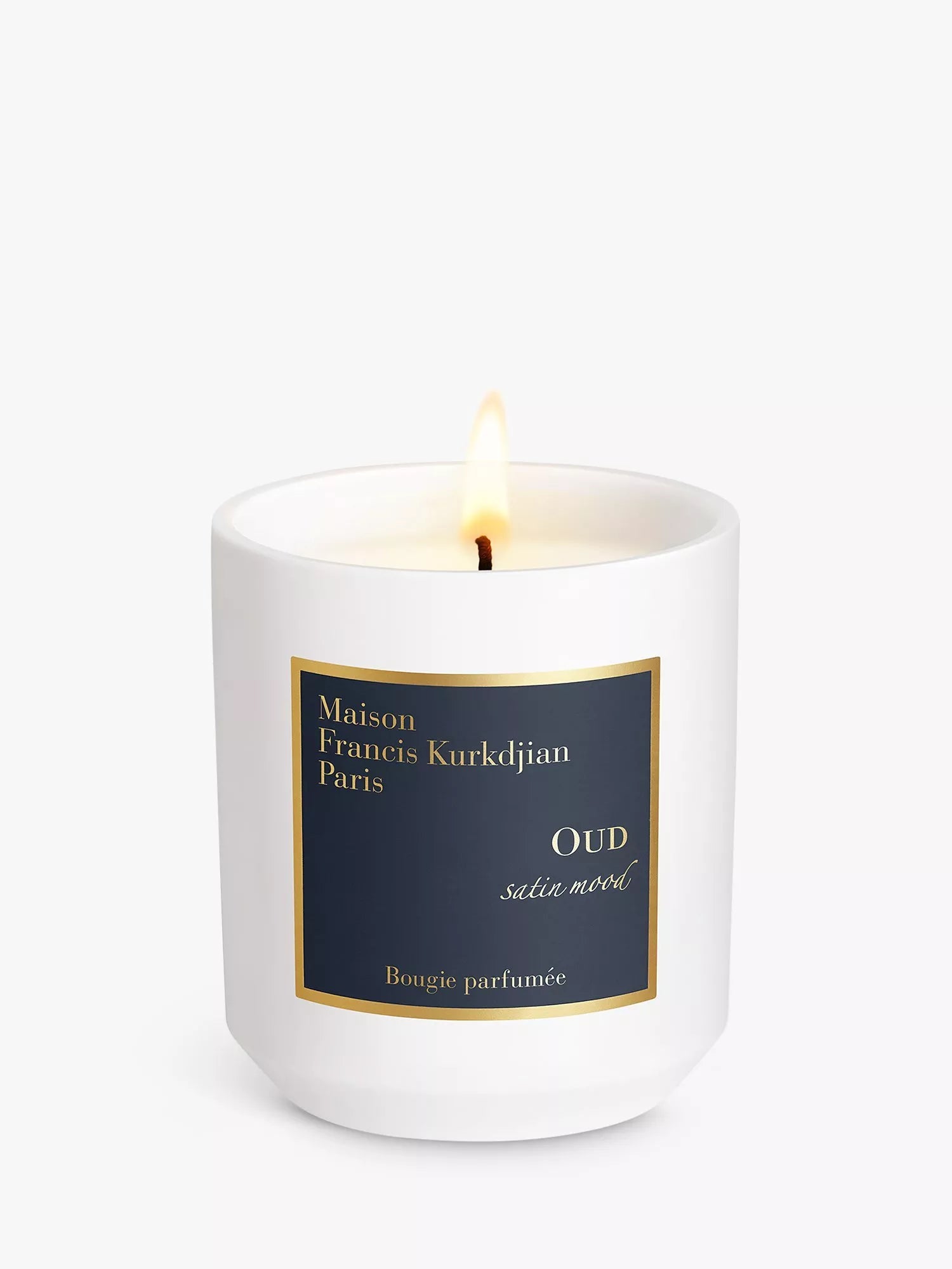 Maison Francis Kurkdjian Oud Satin Mood Scented Candle, 280g - McGrocer