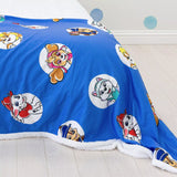 Paw Patrol Sherpa Fleece Throw, Multi - McGrocer