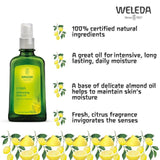 Weleda Natural Citrus Refreshing Bath Milk 200ml GOODS M&S