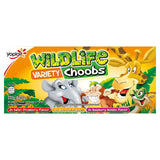 Wildlife Choobs Kids Strawberry Raspberry & Apricot Yoghurt Tubes 6 x 37g GOODS M&S