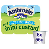 Ambrosia Custard Mini Pots 30% Reduced Sugar 6 x 55g - McGrocer