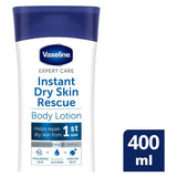 Vaseline Expert Care Instant Dry Skin Rescue Body Lotion 400ml GOODS Boots