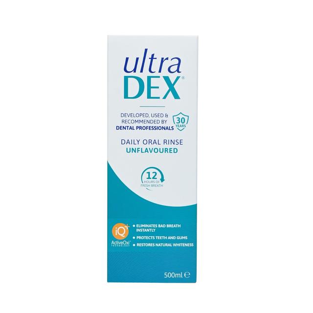 UltraDEX Daily Oral Rinse Unflavoured 500ml 500ml GOODS M&S