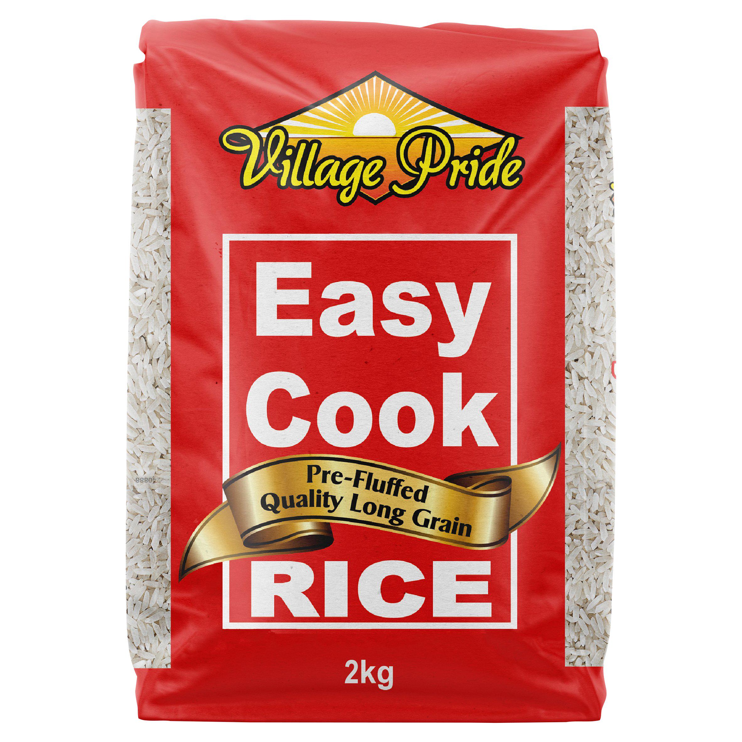 Village Pride Easy Cook Rice 2kg GOODS Sainsburys