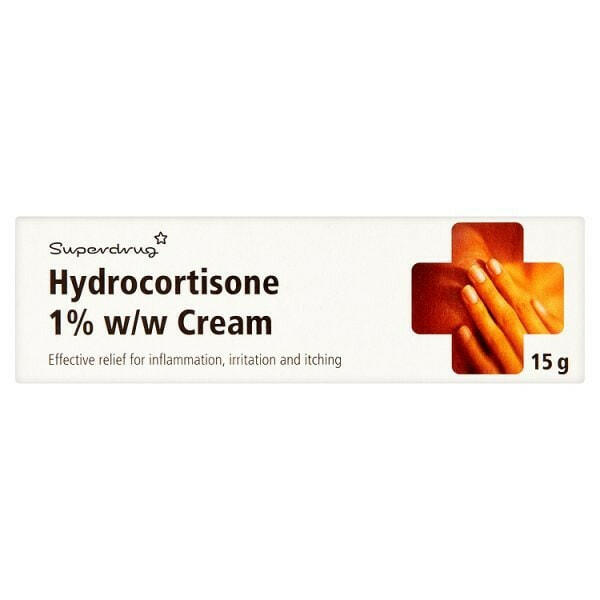 Superdrug Hydrocortisone Cream 1% 15g GOODS Superdrug