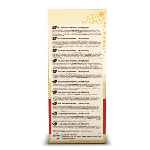 Supreme Russel Carrot Cruncher Treats 80g GOODS M&S