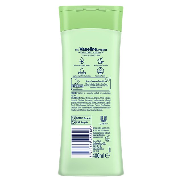 Vaseline Intensive Care Aloe Soothe Body Lotion 400ml GOODS M&S