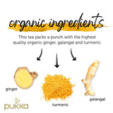 Pukka Organic Three Ginger Tea 20 Tea Bags - McGrocer