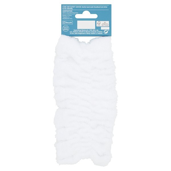 Superdrug Headband White GOODS Superdrug