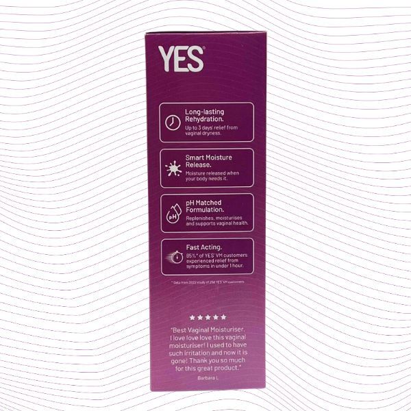Yes Vaginal Moisturising Gel 100ml GOODS Superdrug