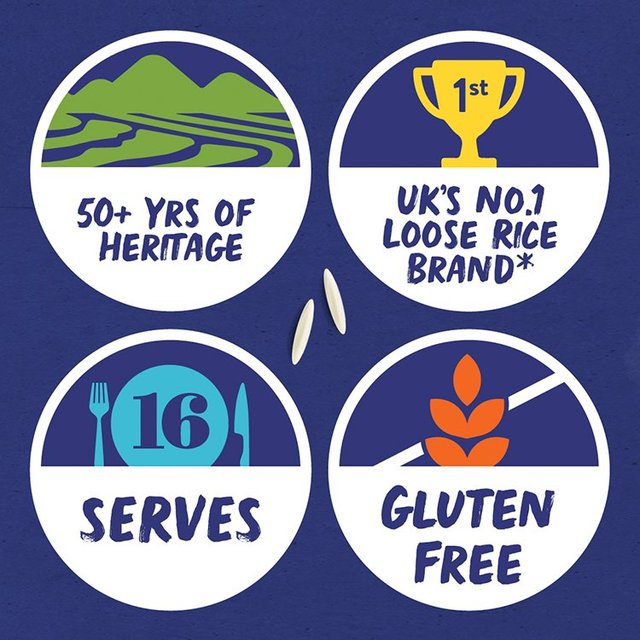 Tilda Easy Cook Long Grain Rice 1kg GOODS M&S