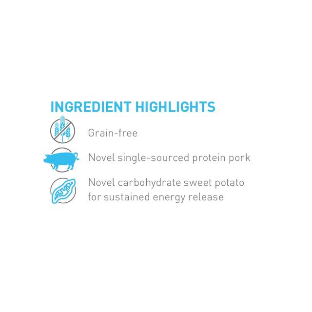 Vet's Kitchen Sensitive Care Grain Free Adult Dry Dog Food Pork & Potato 2.2kg GOODS M&S