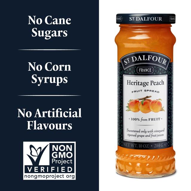 St Dalfour Golden Peach Jam 284g GOODS M&S