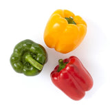 Wholegood Organic Mixed Peppers 3 per pack GOODS M&S