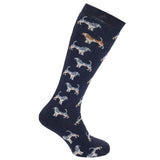 Womens Animal Design Welly Socks (1 Pair) (UK 4-7) GOODS Superdrug Navy