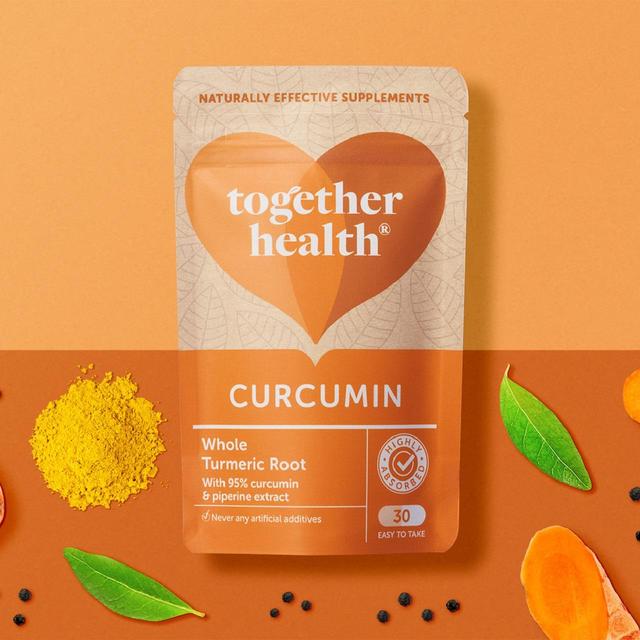 Together WholeHerb Curcumin & Turmeric Root Capsules 30 per pack GOODS M&S