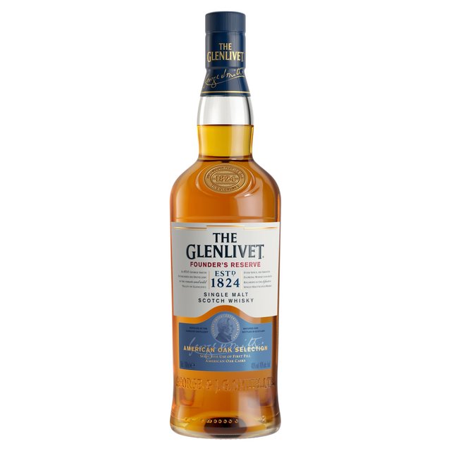 The Glenlivet Founder's Reserve Single Malt Scotch Whisky 70cl GOODS M&S