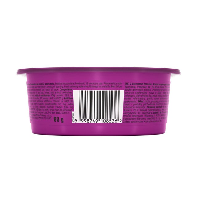 Whiskas Temptations Adult Cat Treat Biscuits with Salmon 60g GOODS M&S