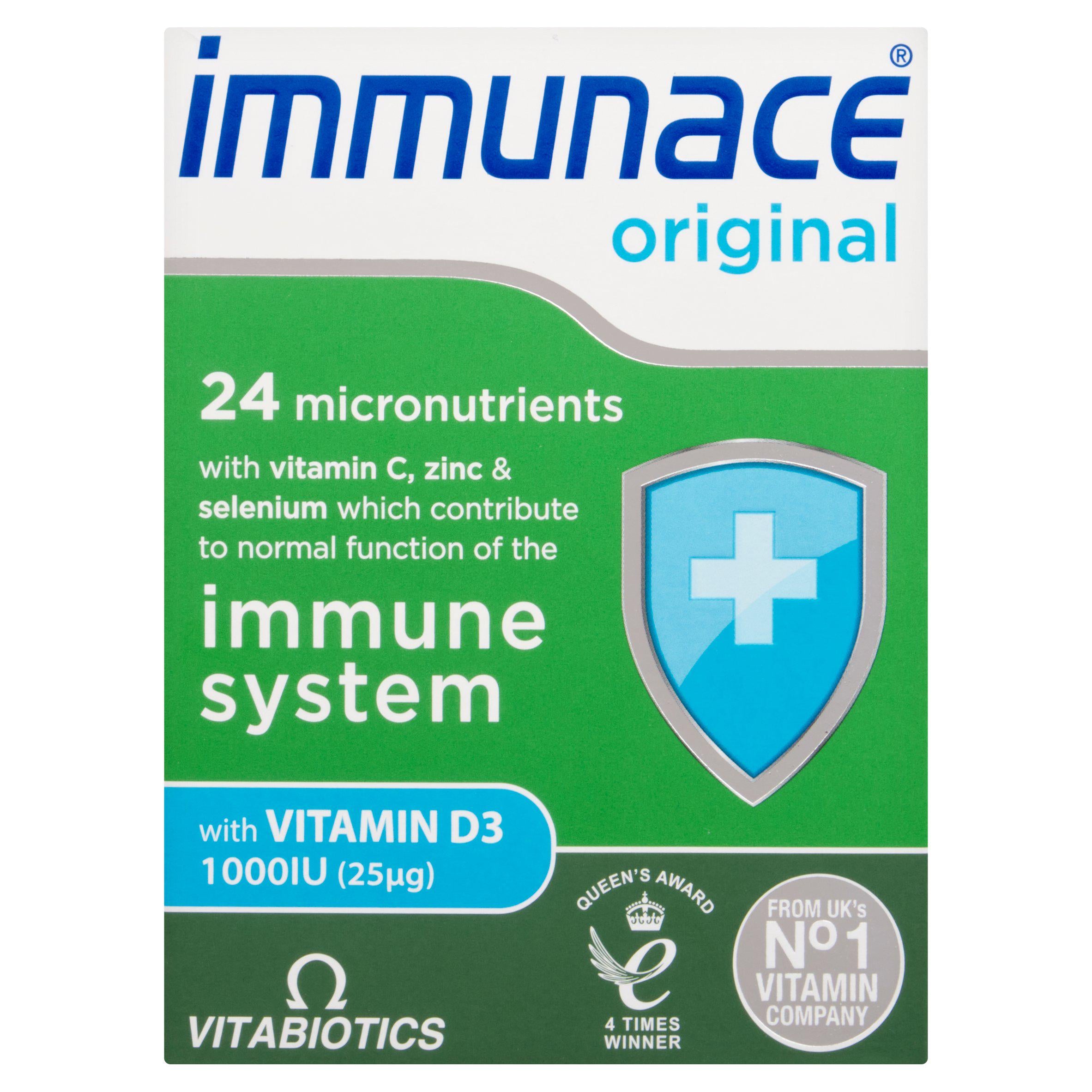 Vitabiotics Immunace Original Tablets x30 GOODS Sainsburys