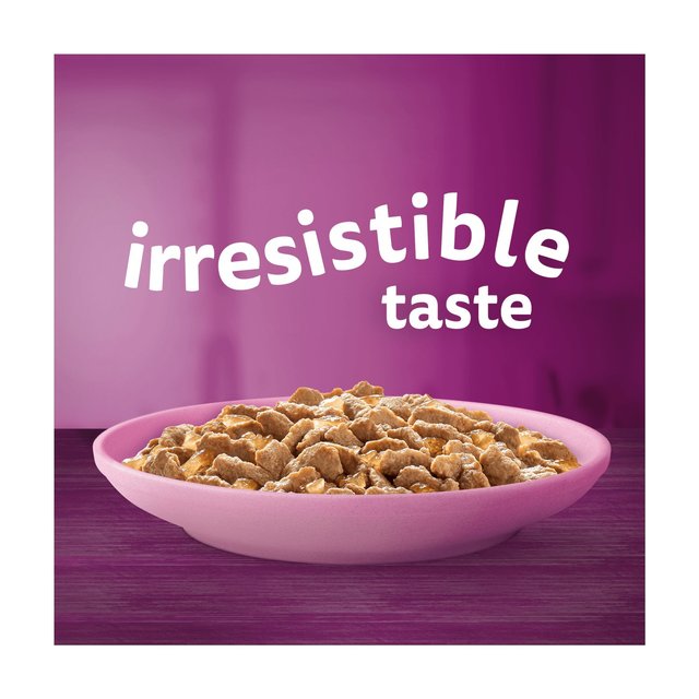 Whiskas 2-12mnths Kitten Wet Cat Pouches Fish Favourites in Jelly 12 x 85g GOODS M&S