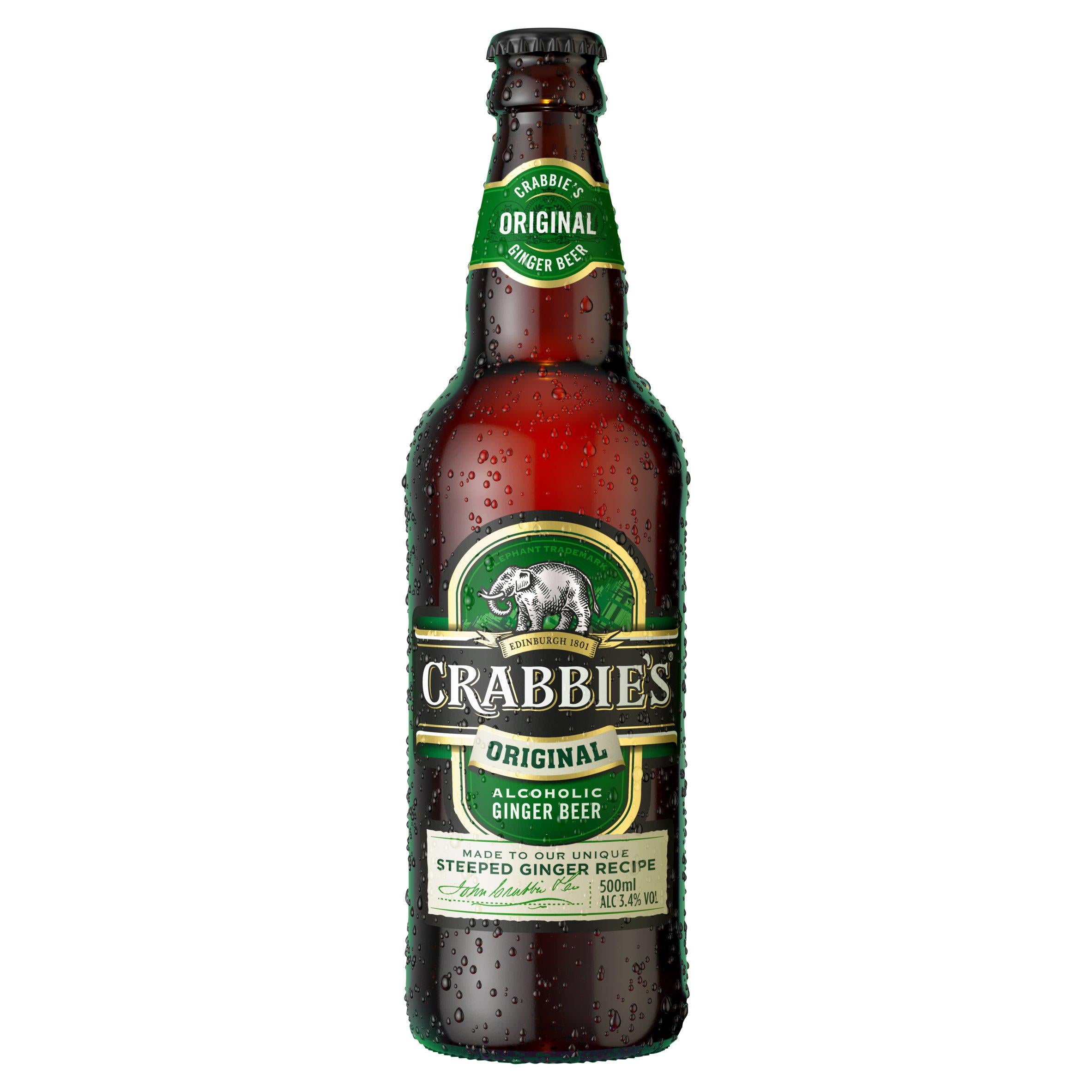 Crabbies Original Alcoholic Ginger Beer 500ml - McGrocer