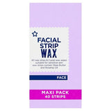 Superdrug Sensitive Facial Wax Strips x40 GOODS Superdrug