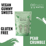Tasty Mates Pear Crumble Gourmet Gummy Sweets 136g Food Cupboard M&S