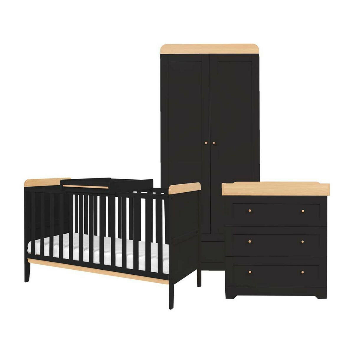 Tutti Bambini Rio 3 Piece Room Set - Slate/Oak GOODS Boots