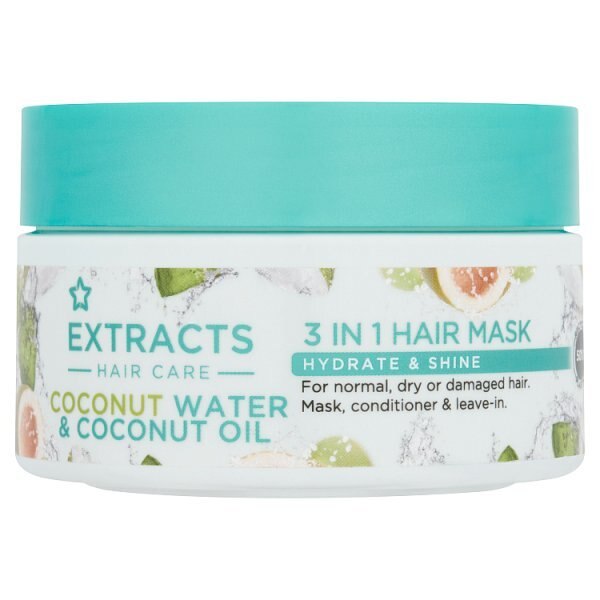 Superdrug Hydrate & Shine Hair Mask with Coconut Water GOODS Superdrug Coconut Water