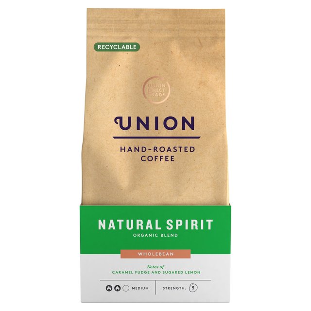 Union Organic Natural Spirit Wholebean 200g GOODS M&S