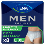 TENA Men Premium Fit Incontinence Pants Large 8 per pack GOODS M&S