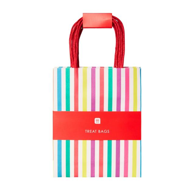 Talking Tables Striped Rainbow Party Bags   8 per pack GOODS M&S