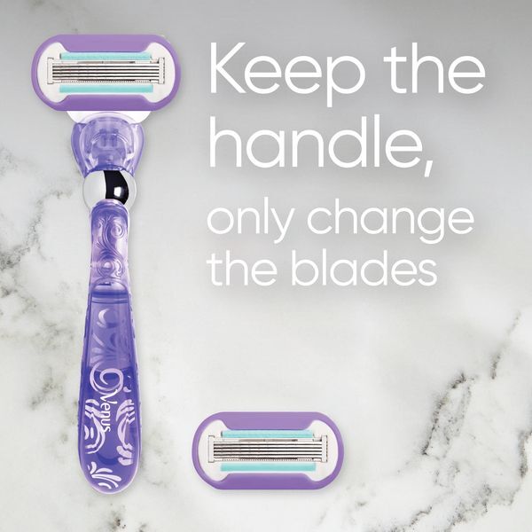 Venus Deluxe Smooth Swirl Razor - 1 Blade GOODS Superdrug