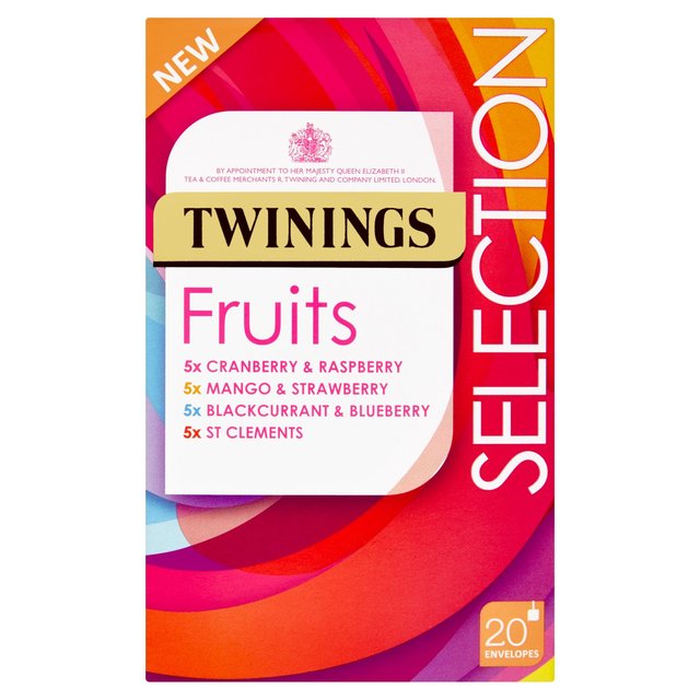 Twinings Fruits Tea Selection 20 per pack GOODS M&S
