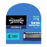 Wilkinson Sword Hydro 5 Men's Razor Blades 4 per pack GOODS M&S