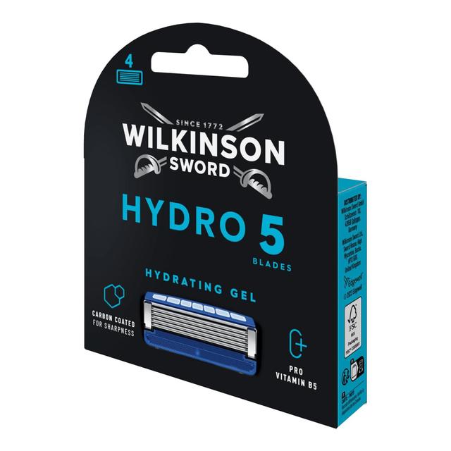 Wilkinson Sword Hydro 5 Men's Razor Blades 4 per pack GOODS M&S