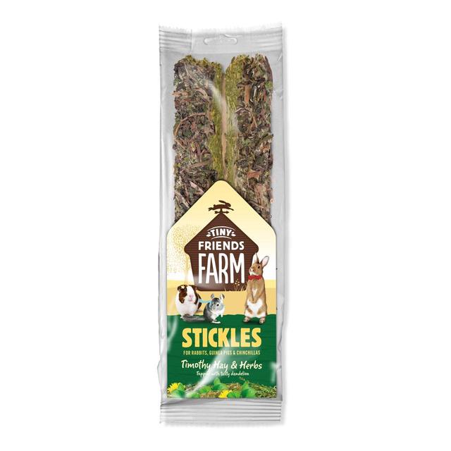 Supreme Tiny Friends Farm Stickle Timothy Hay and Herbs   100g GOODS M&S
