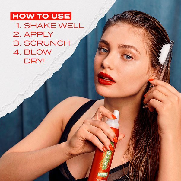 Wella Shockwaves Volume Mousse, 200 ml - McGrocer
