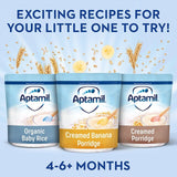 Aptamil Organic Baby Rice Cereal 4 mths+ 100g - McGrocer