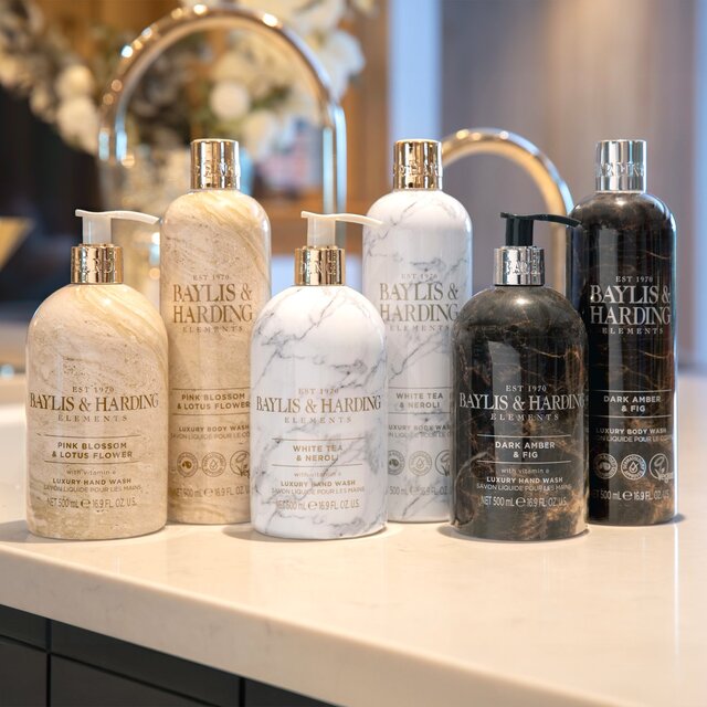 Baylis & Harding Elements Body Wash - White Tea & Neroli 500ml - McGrocer