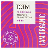 TOTM Organic Cotton Super Pads 10 per pack GOODS M&S