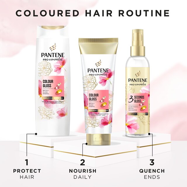 Pantene Miracles Colour Gloss Shampoo 400ml - McGrocer