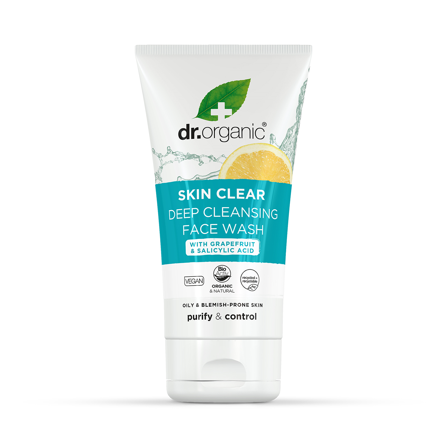 Dr Organic Aloe Vera Soothing Face Wash 150ml - McGrocer