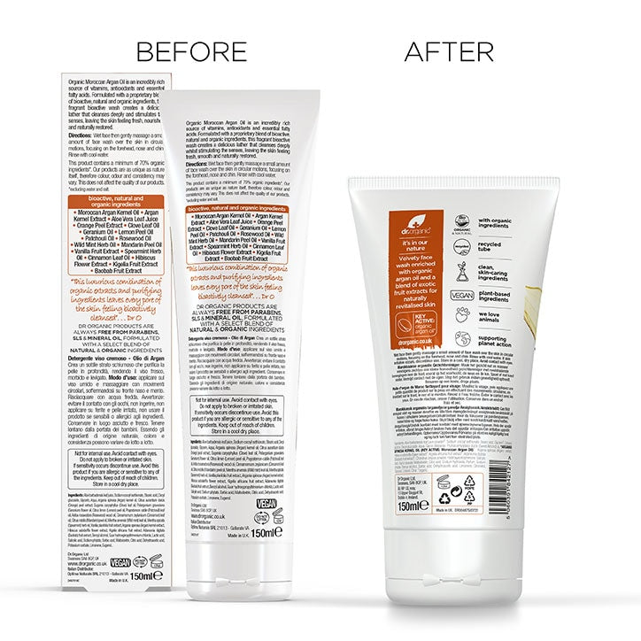 Dr Organic Manuka Honey Gentle Face Wash 150ml - McGrocer