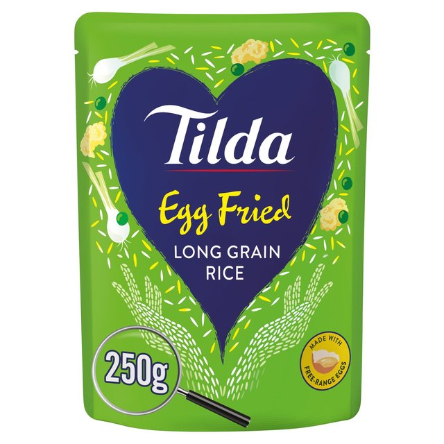 Tilda Microwave Egg Fried Rice 250g GOODS M&S