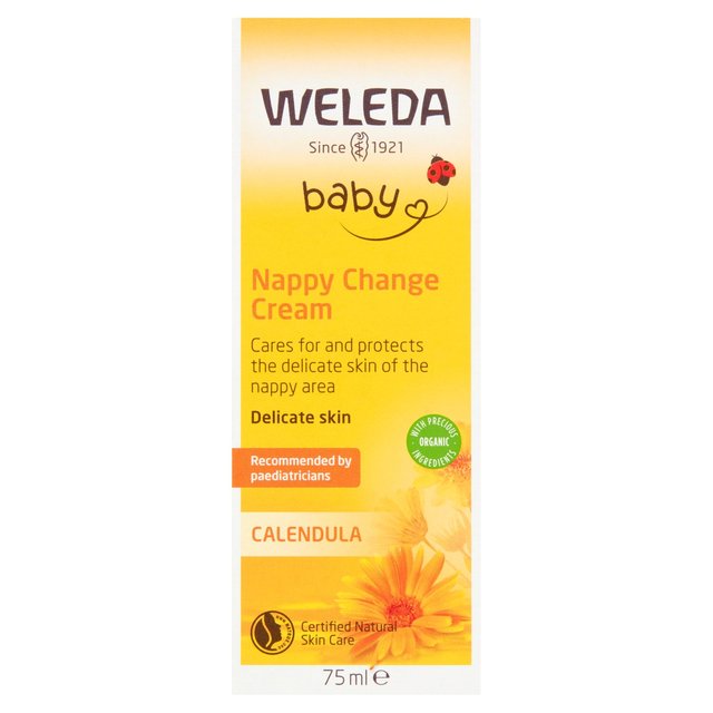 Weleda Baby Natural Calendula Nappy Change Cream 75ml GOODS M&S