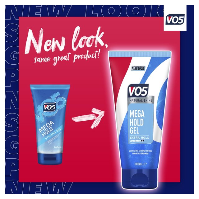VO5 Mega Hold Styling Gel 200ml GOODS M&S
