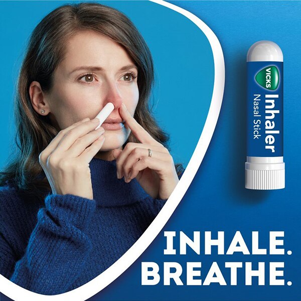 Vicks Inhaler Decongestant Nasal Stick GOODS Superdrug